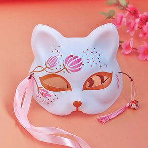 Japanese Cat Kitsune Mask