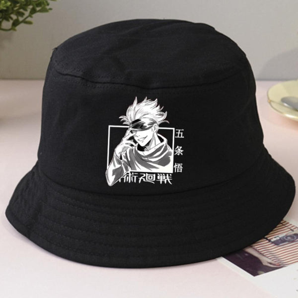 Anime Jujutsu Kaisen Satoru Gojo Bucket Hat | Otakumise otakumise