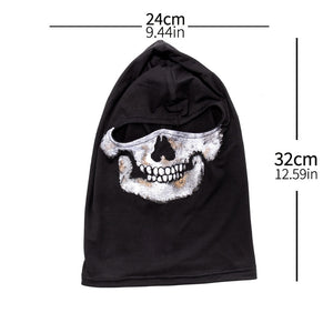 Motorcycles Bicycle Ski Skull Balaclava Mask Cosplay Scary Ghost Face War Game Skeleton Riding Outdoor Headwear Windproof Masks otakumise