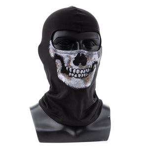 Motorcycles Bicycle Ski Skull Balaclava Mask Cosplay Scary Ghost Face War Game Skeleton Riding Outdoor Headwear Windproof Masks otakumise