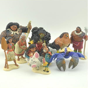 Disney Moana Princess Action Figures Toys | Otakumise Hypersku