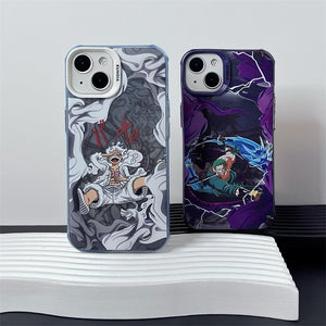 Luffy gear 5 & Roronoa Zoro Phone Case Otakumise