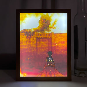 Attack on Titan 3D Light Painting Otakumise